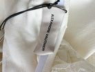 Alexandra Vauthier White Voluminous Ruffle Trim Off Shoulder Mini Dress - House Of Huntington
