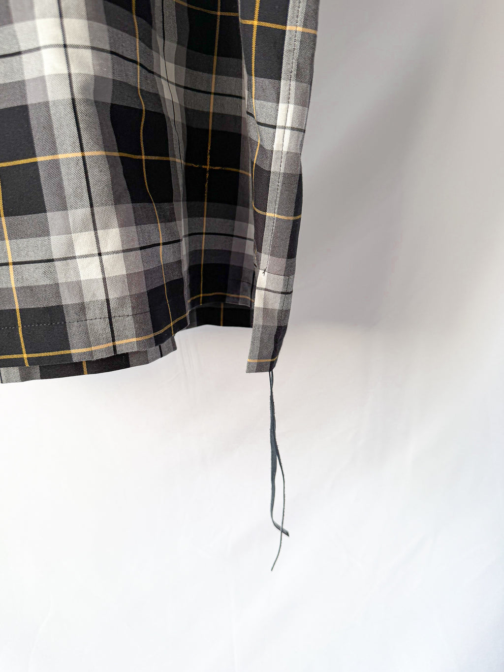 Mastermind World Grey Checked Oversized Shirt Overshirt