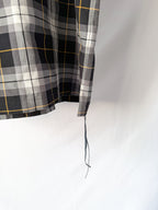 Mastermind World Grey Checked Oversized Shirt Overshirt