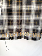 Mastermind World Grey Checked Oversized Shirt Overshirt