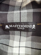 Mastermind World Grey Checked Oversized Shirt Overshirt