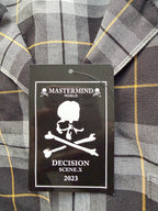 Mastermind World Grey Checked Oversized Shirt Overshirt