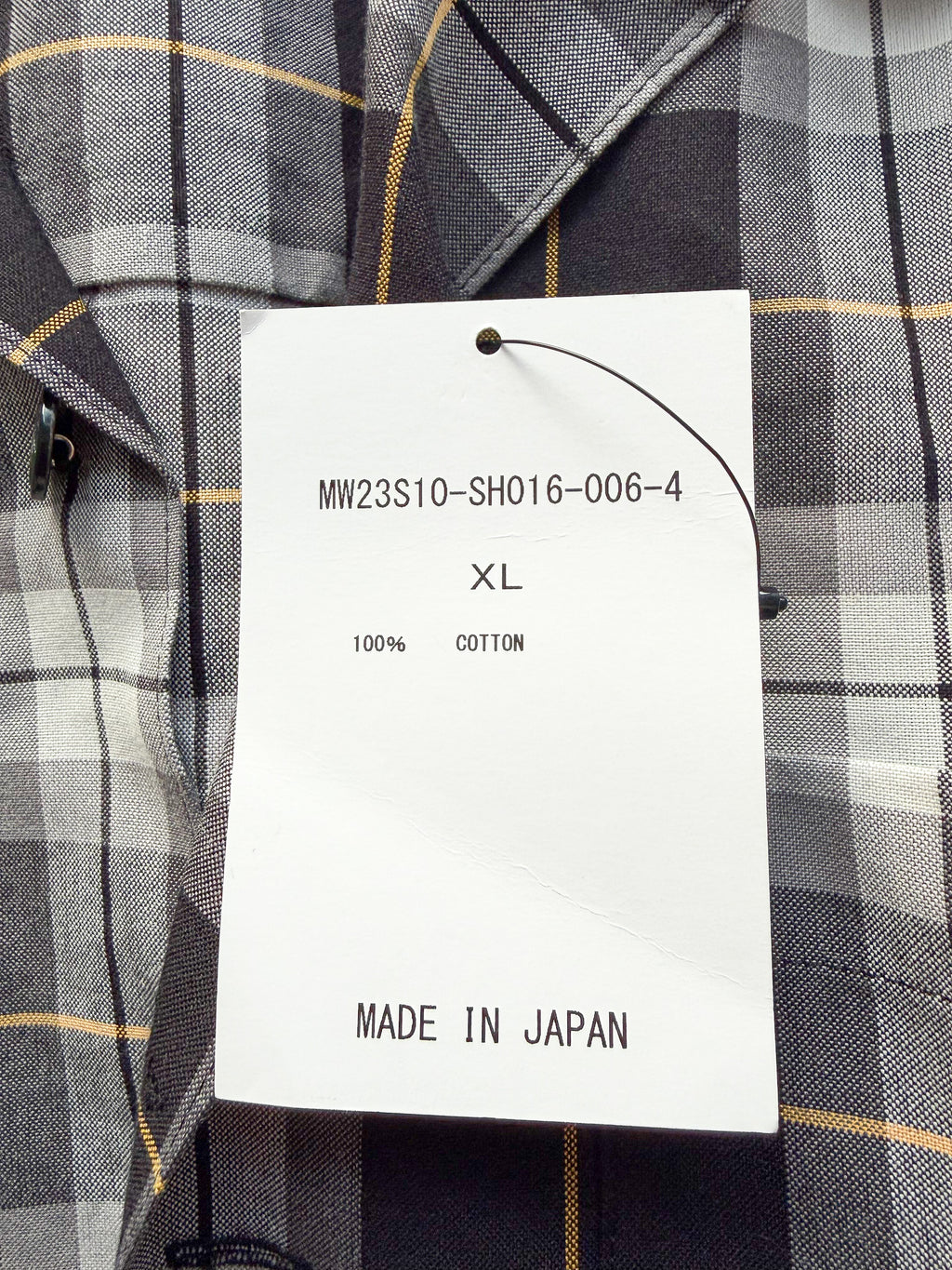 Mastermind World Grey Checked Oversized Shirt Overshirt