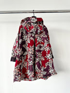 Moncler Astrophy Floral Jacket Burgundy