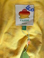 Robe longue Farm Rio à imprimé floral jaune