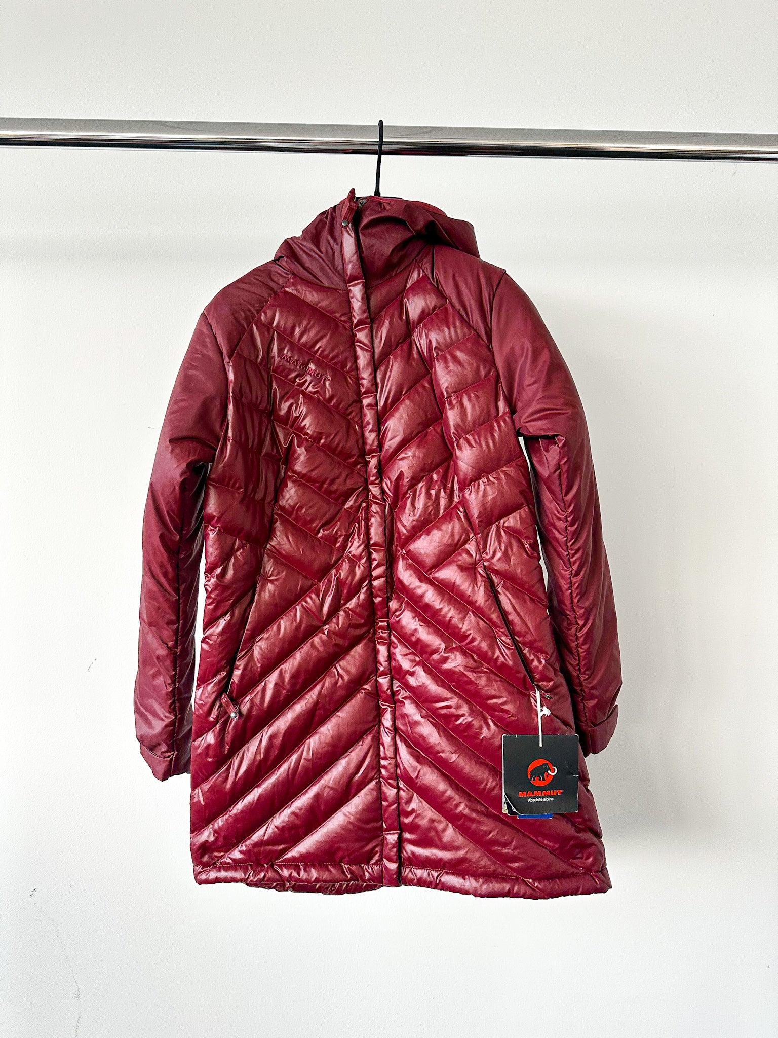 Parka con capucha Marmot Snow Duck Down Whitehorn Mujer