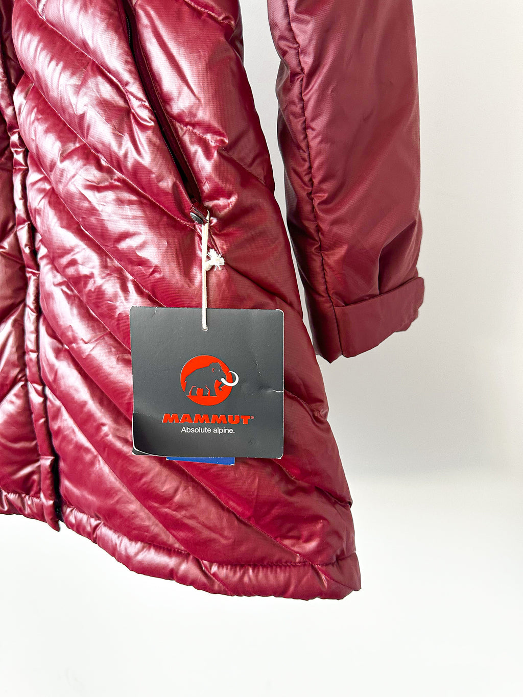 후드가 달린 파카 여성용 마모트 스노우 덕 다운 화이트혼