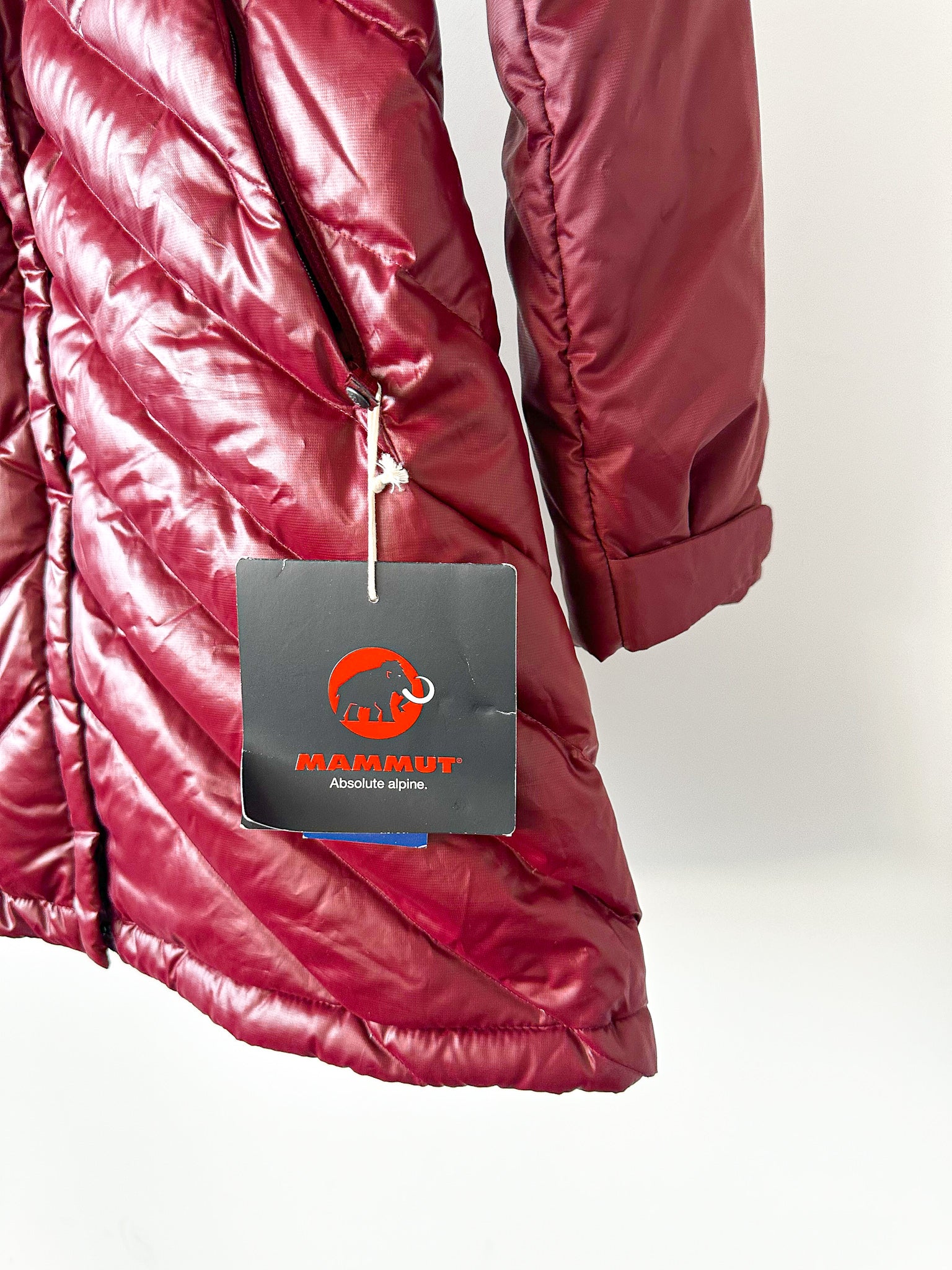 후드가 달린 파카 여성용 마모트 스노우 덕 다운 화이트혼