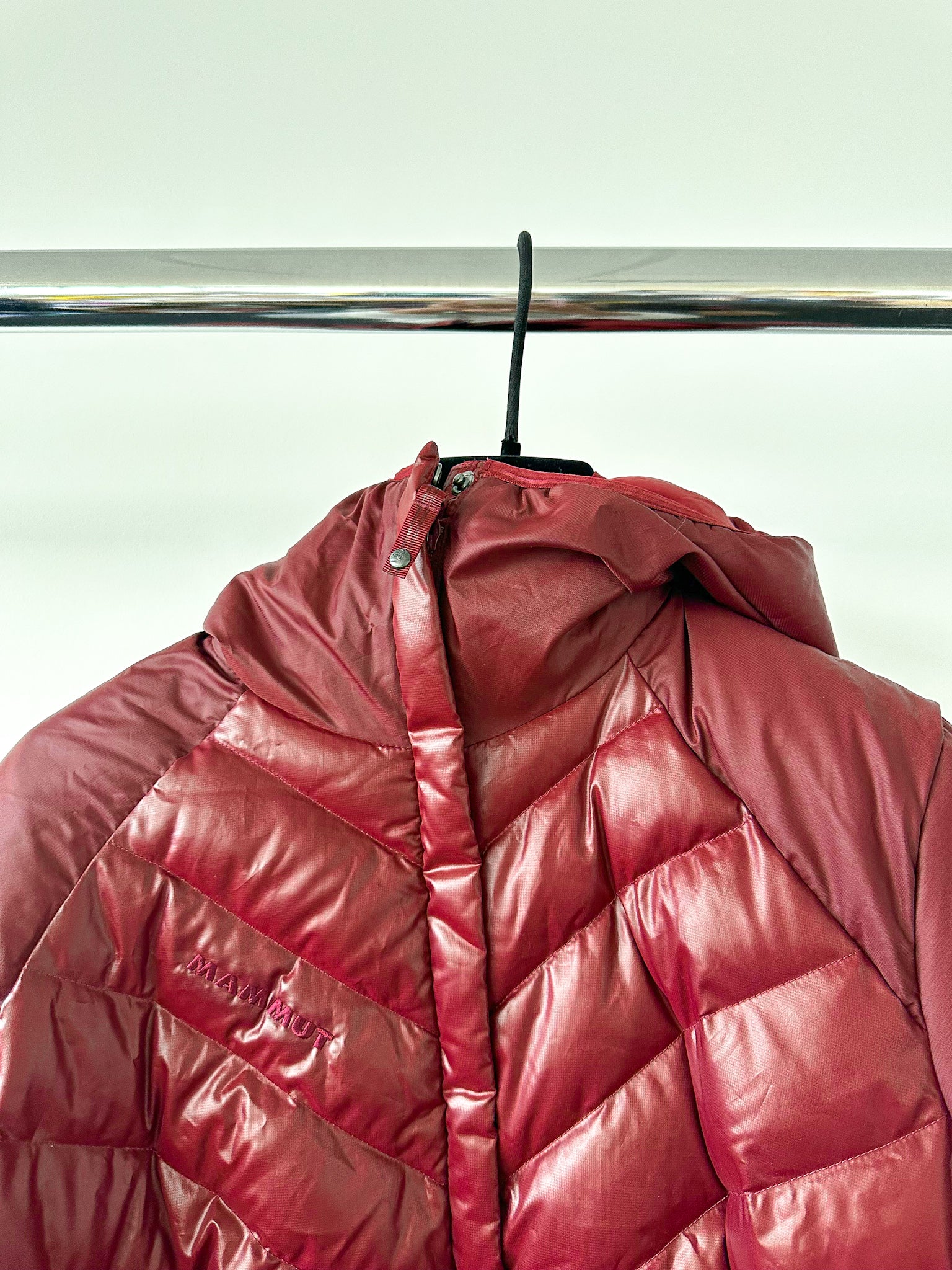 후드가 달린 파카 여성용 마모트 스노우 덕 다운 화이트혼