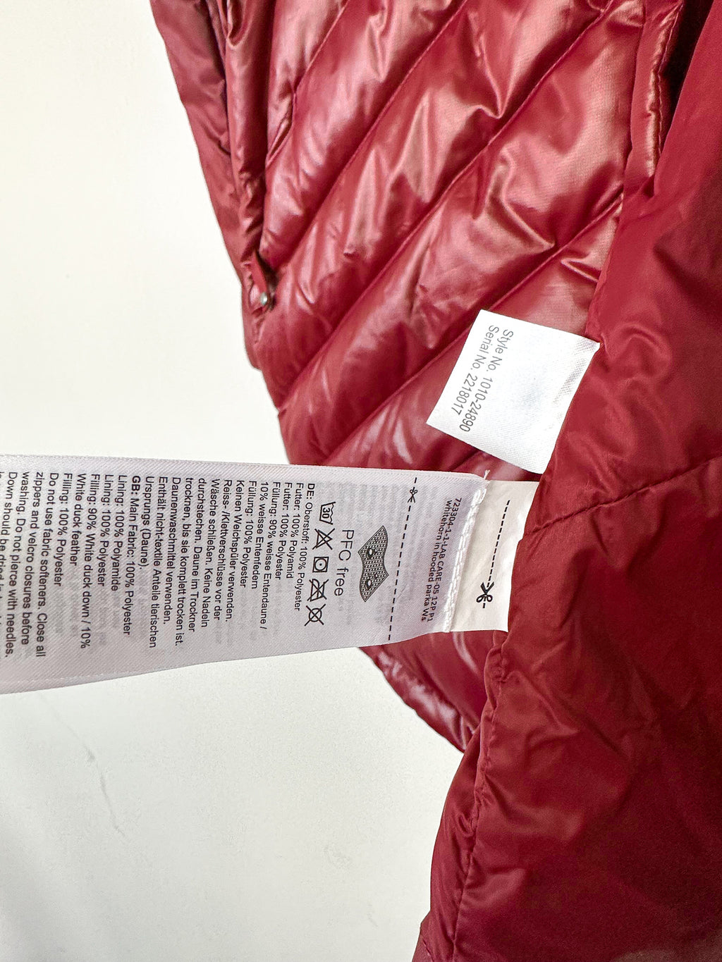 후드가 달린 파카 여성용 마모트 스노우 덕 다운 화이트혼