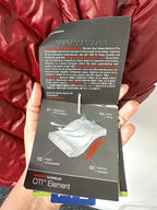 후드가 달린 파카 여성용 마모트 스노우 덕 다운 화이트혼