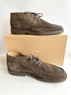 Drake's Crosby Moc-Toe Chukka Boot Brown Suede
