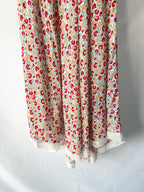 Rixo London Amina Pansy Floral Print Woven Midi Dress