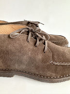 Drake's Crosby Moc-Toe Chukka Boot Brown Suede