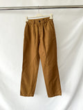Drake's Brown Single Pleat Chino