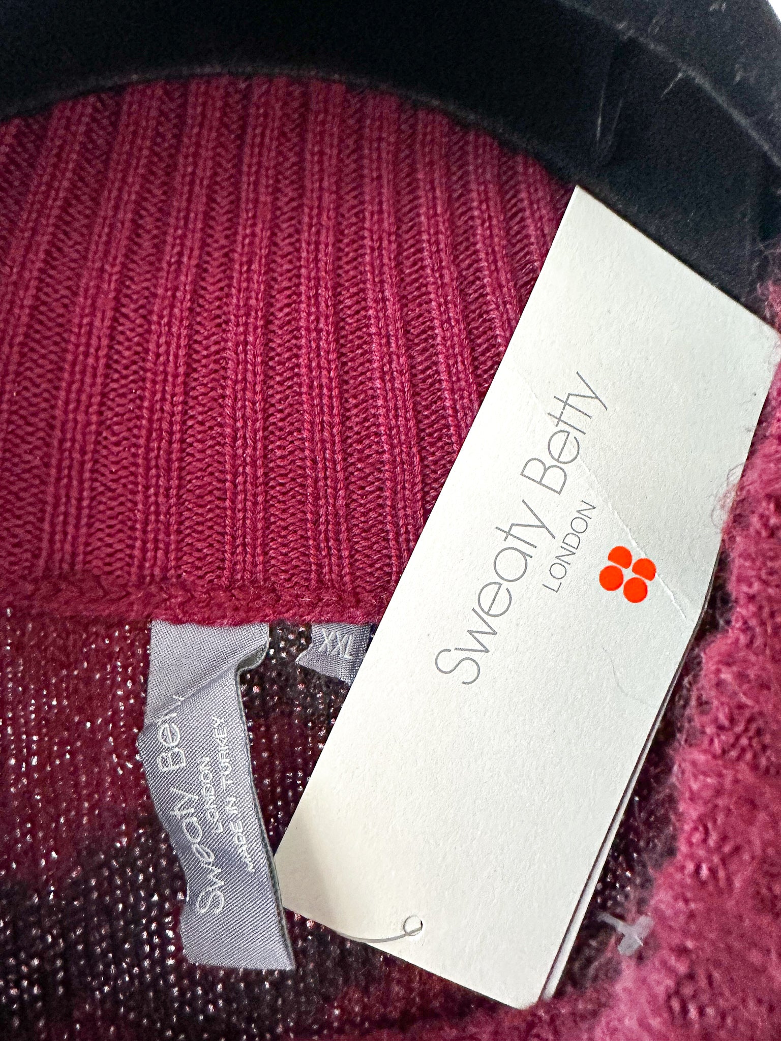 Sweaty Betty Animal Jacquard Turtleneck Sweater