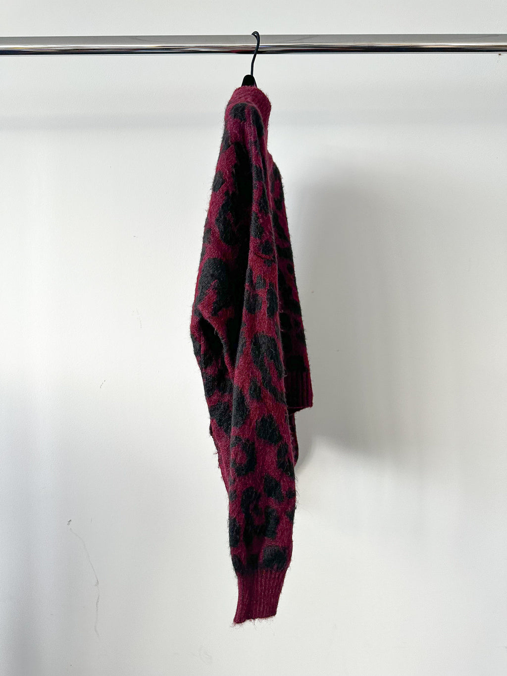 Sweaty Betty Animal Jacquard Turtleneck Sweater