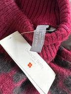 Sweaty Betty Animal Jacquard Turtleneck Sweater