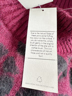 Sweaty Betty Animal Jacquard Turtleneck Sweater