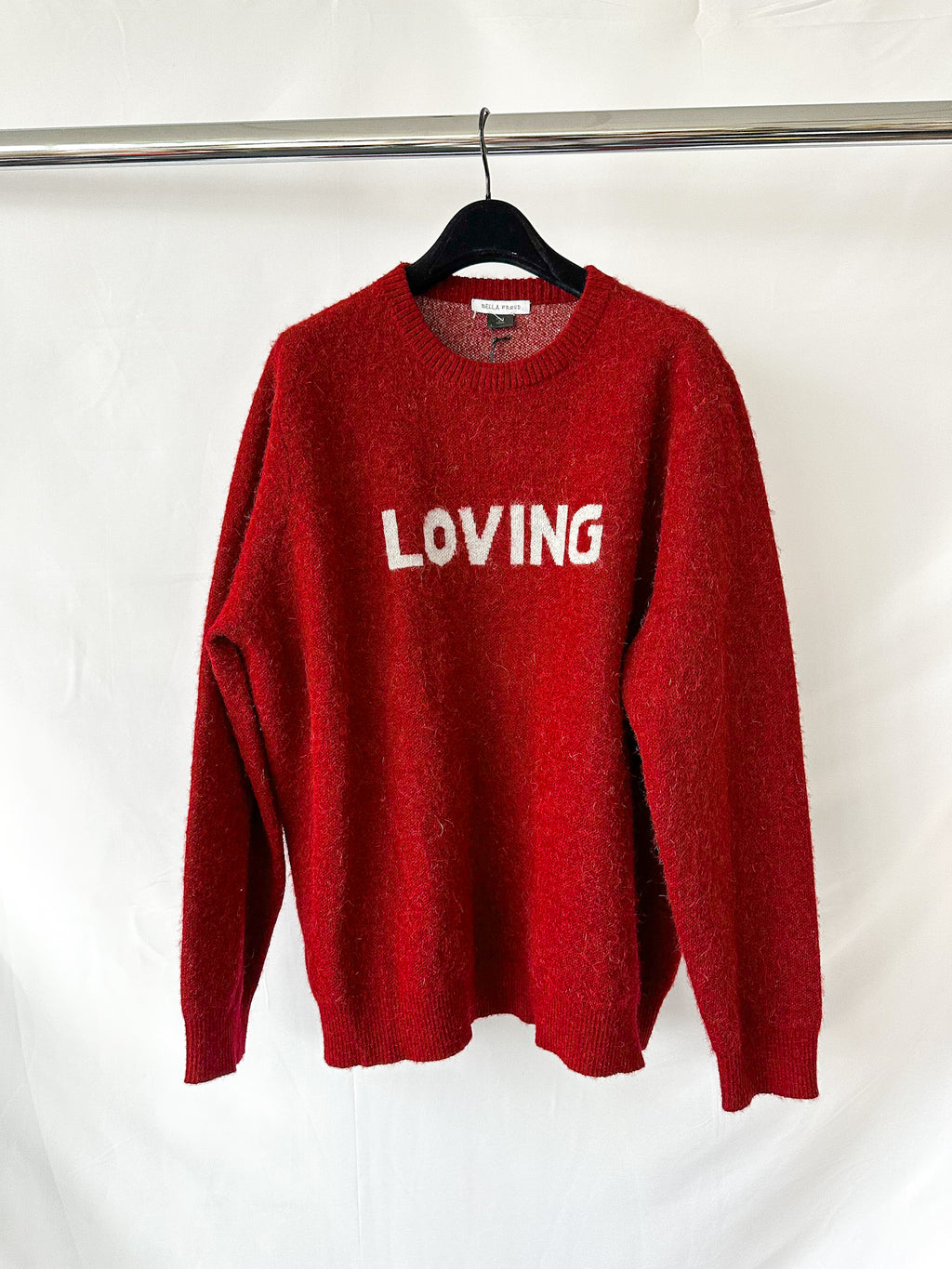 Bella Freud Loving Alpaca Wool Blend Knit Jumper