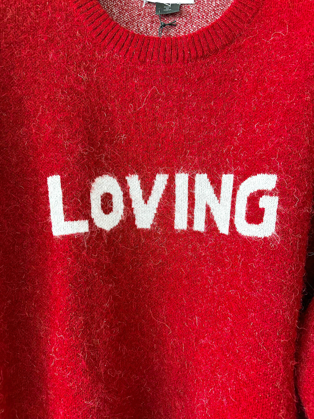 Bella Freud Loving Alpaca Wool Blend Knit Jumper