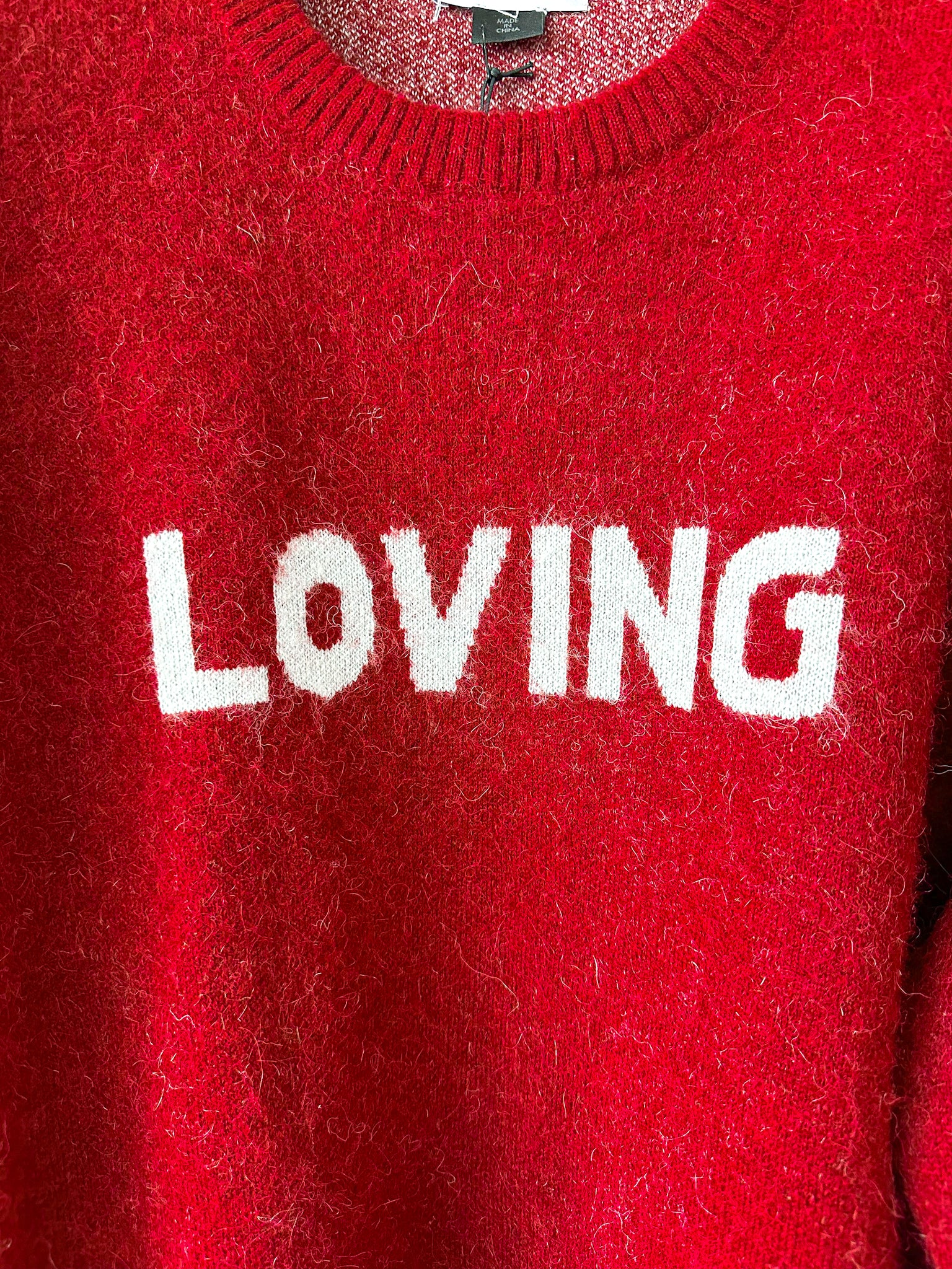 Bella Freud Loving Alpaca Wool Blend Knit Jumper