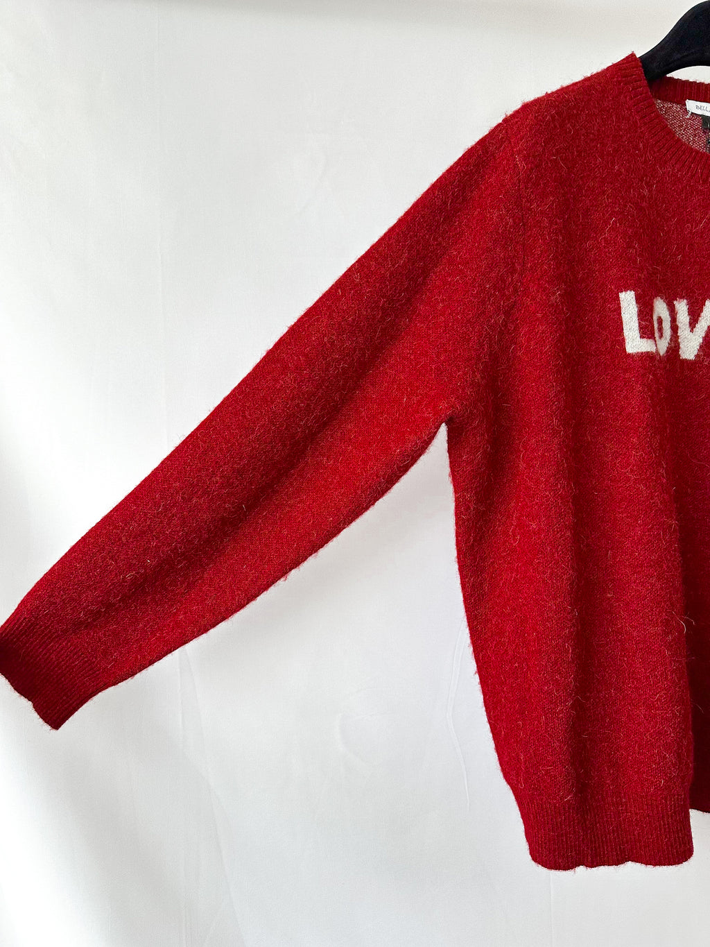 Bella Freud Loving Alpaca Wool Blend Knit Jumper