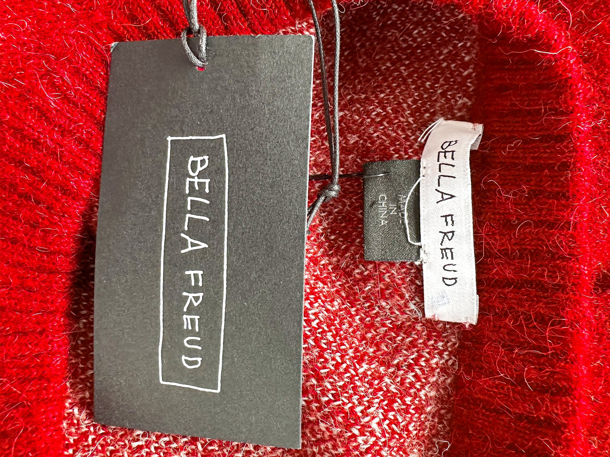 Bella Freud Loving Alpaca Wool Blend Knit Jumper