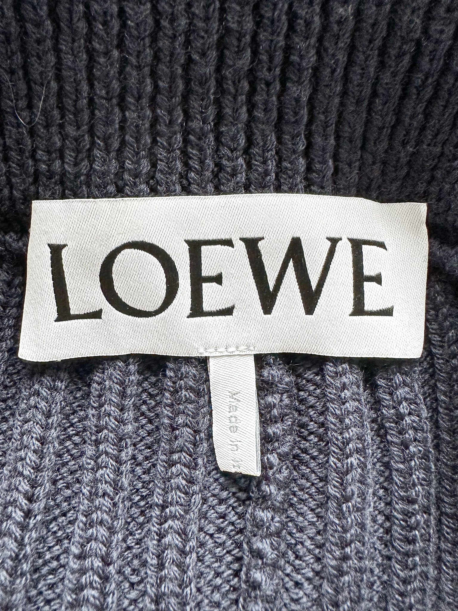 Loewe Layered Skirt Flared Leg Wool Trousers