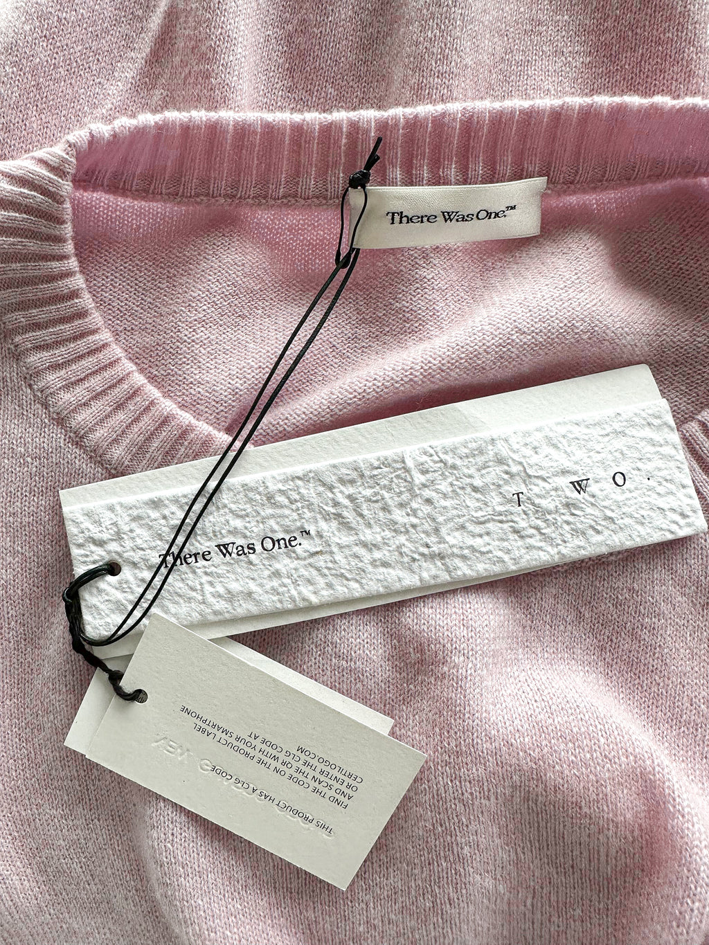 There Was One 100% Cashmere Lavender Long Sleeve Loose Fit Jumper