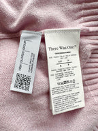 There Was One 100% Cashmere Lavender Long Sleeve Loose Fit Jumper