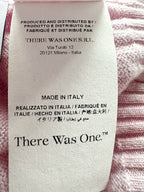 There Was One 100% Cashmere Lavender Long Sleeve Loose Fit Jumper