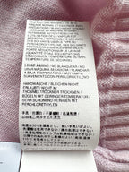 There Was One 100% Cashmere Lavender Long Sleeve Loose Fit Jumper