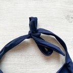 Pain De Sucre Navy Blue Halterneck Bikini Top - House Of Huntington