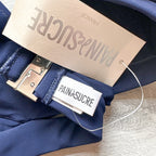 Pain De Sucre Navy Blue Halterneck Bikini Top - House Of Huntington