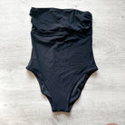 Pain De Sucre Black Halterneck Strapless Swimsuit - House Of Huntington