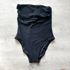 Pain De Sucre Black Halterneck Strapless Swimsuit - House Of Huntington