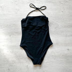 Pain De Sucre Black Halterneck Strapless Swimsuit - House Of Huntington