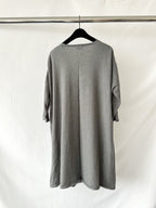 American Vintage Grey Thin Knit Baggy Sweater Jumper