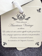 American Vintage Grey Thin Knit Baggy Sweater Jumper