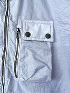 Belstaff Rail Powder Blue Overshirt Jacket