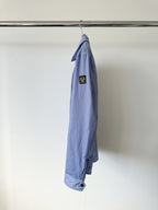 Belstaff Rail Powder Blue Overshirt Jacket