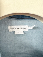 Good American hellblauer Denim-Jumpsuit „Fit For Success“