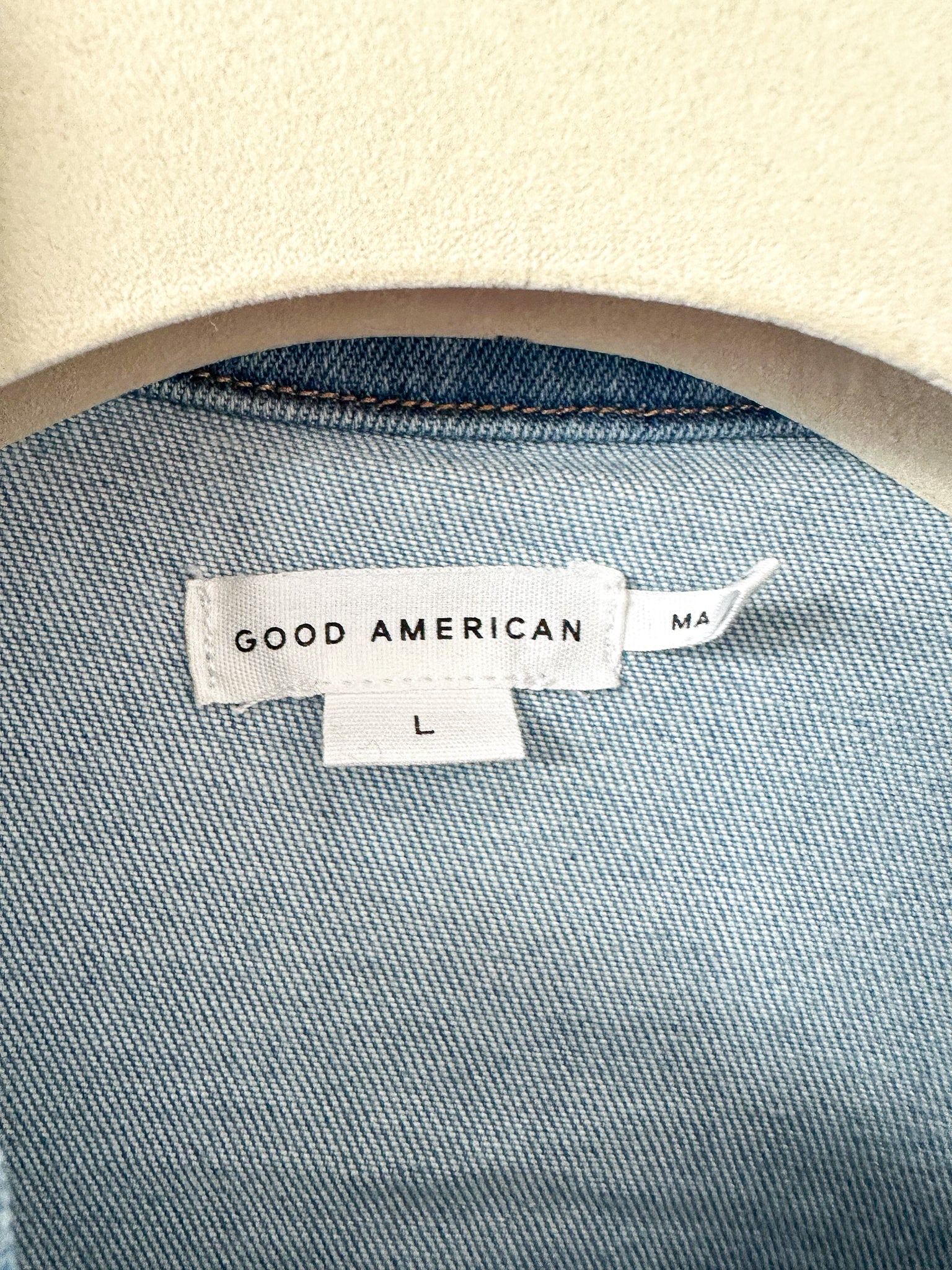 Good American hellblauer Denim-Jumpsuit „Fit For Success“