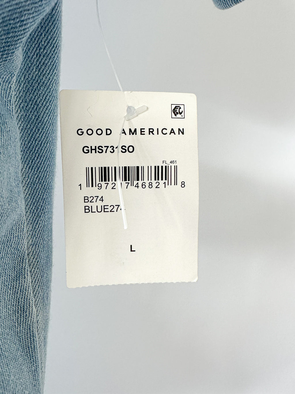 Good American hellblauer Denim-Jumpsuit „Fit For Success“