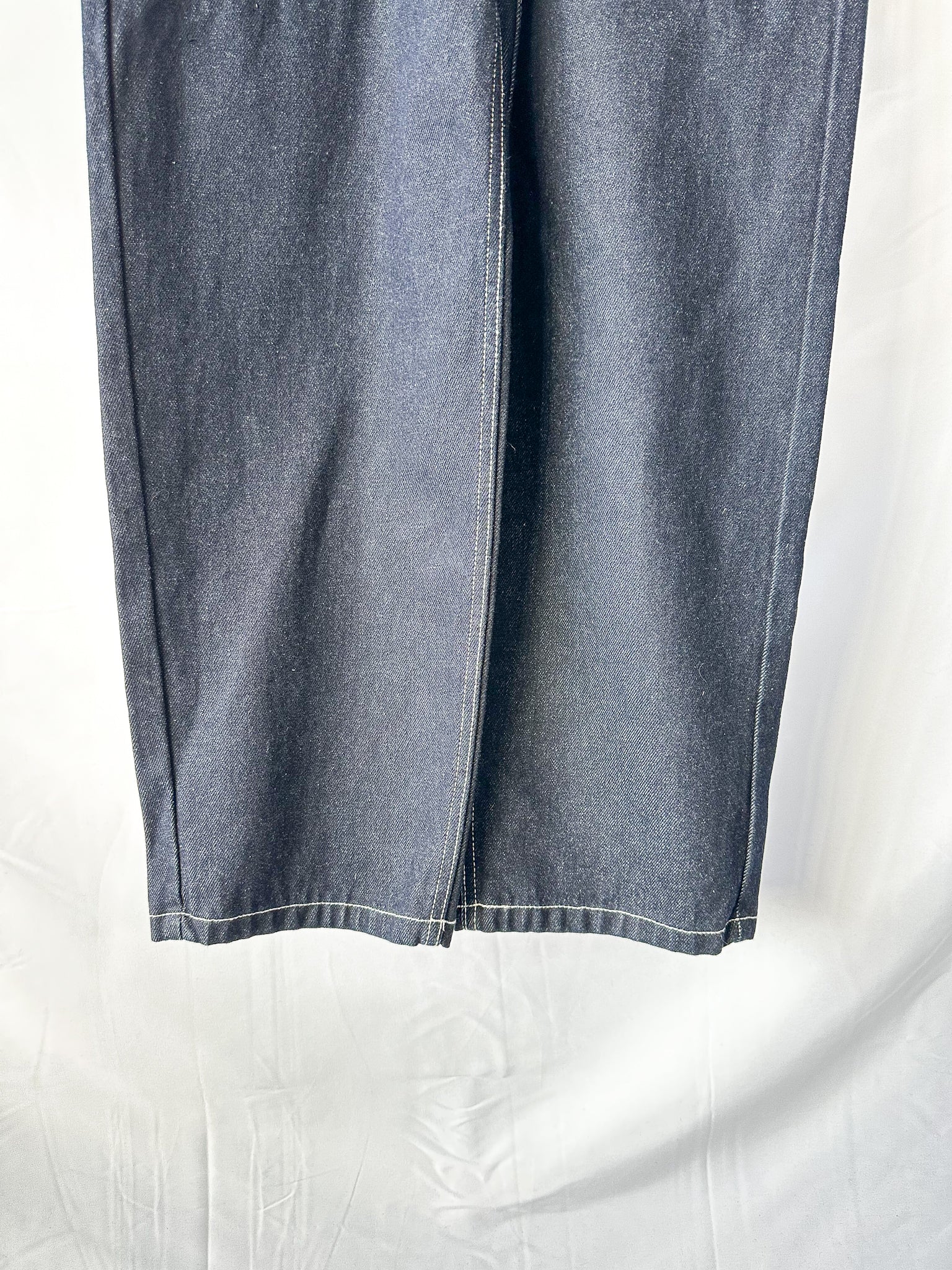 American Vintage Denim Dark Wash Boiler Jumpsuit