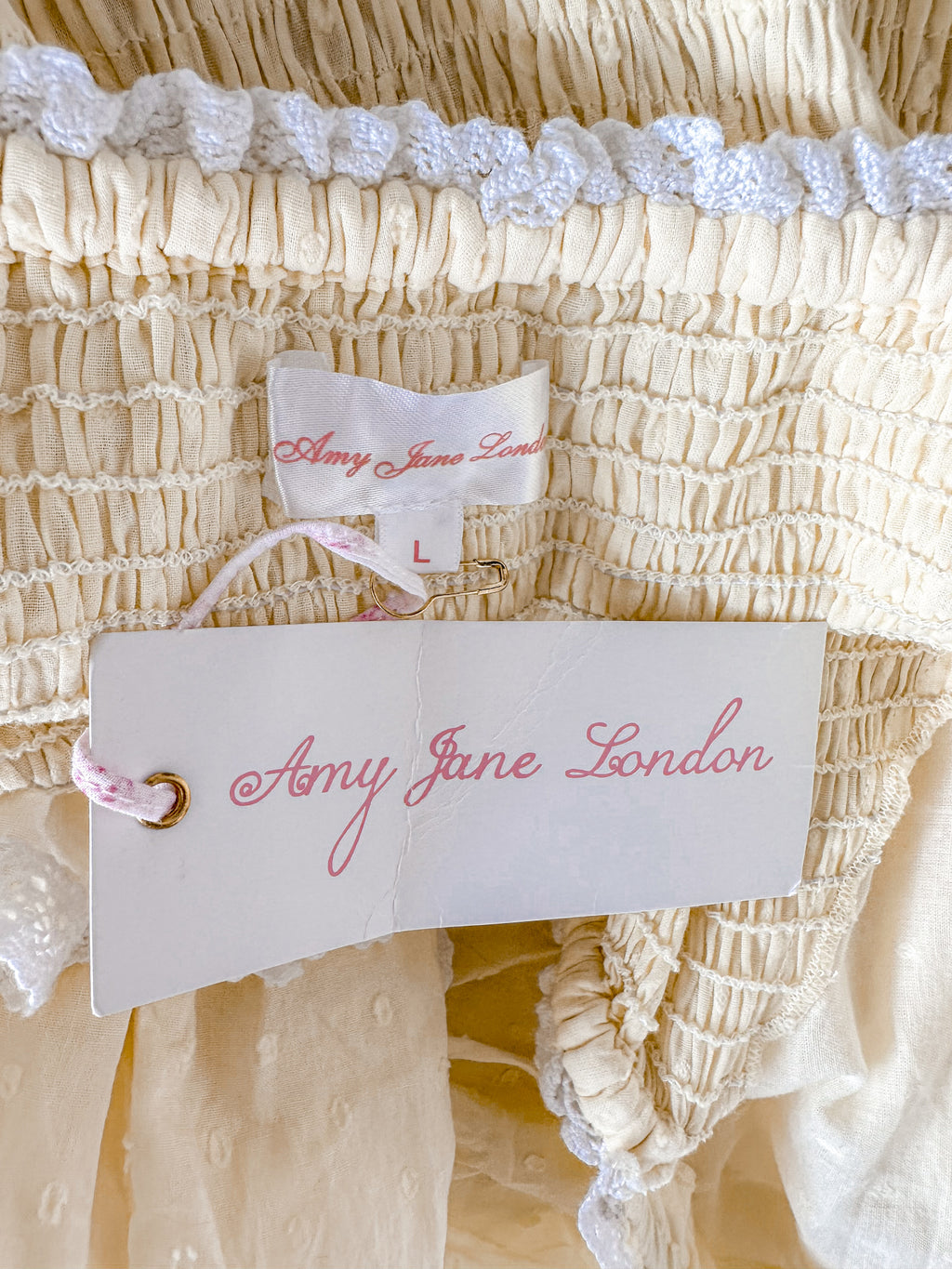 Amy Jane London Lemon Yellow Luna Tiered Ruffled Puff Sleeve Maxi Dress - House Of Huntington