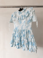 Amy Jane London Eidee Prairie Floral Embroidery Puff Sleeve Dress - House Of Huntington