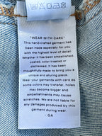 Good American Denim Blue Fit For Success Jumpsuit