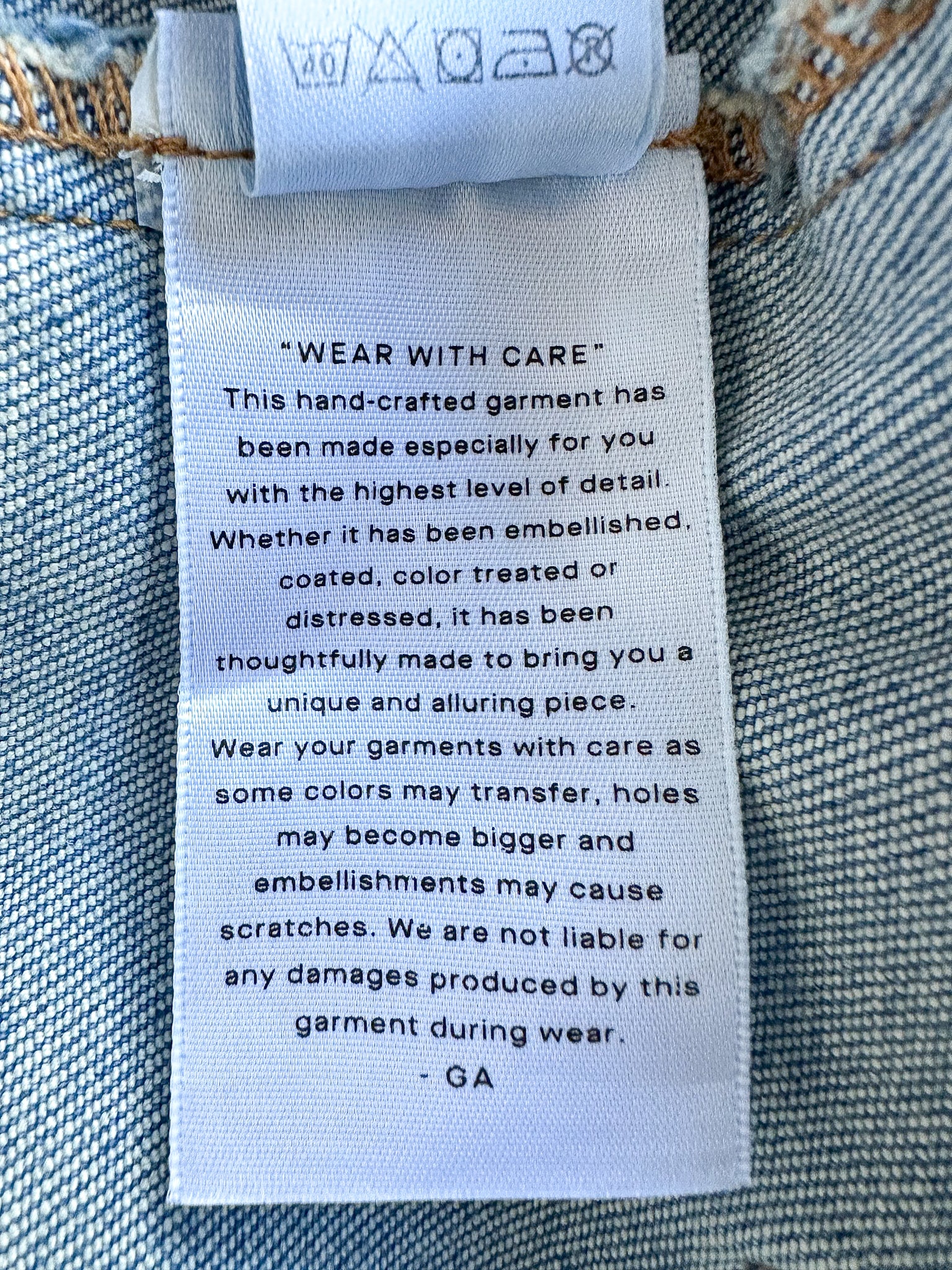 Good American Denim Blue Fit For Success Jumpsuit